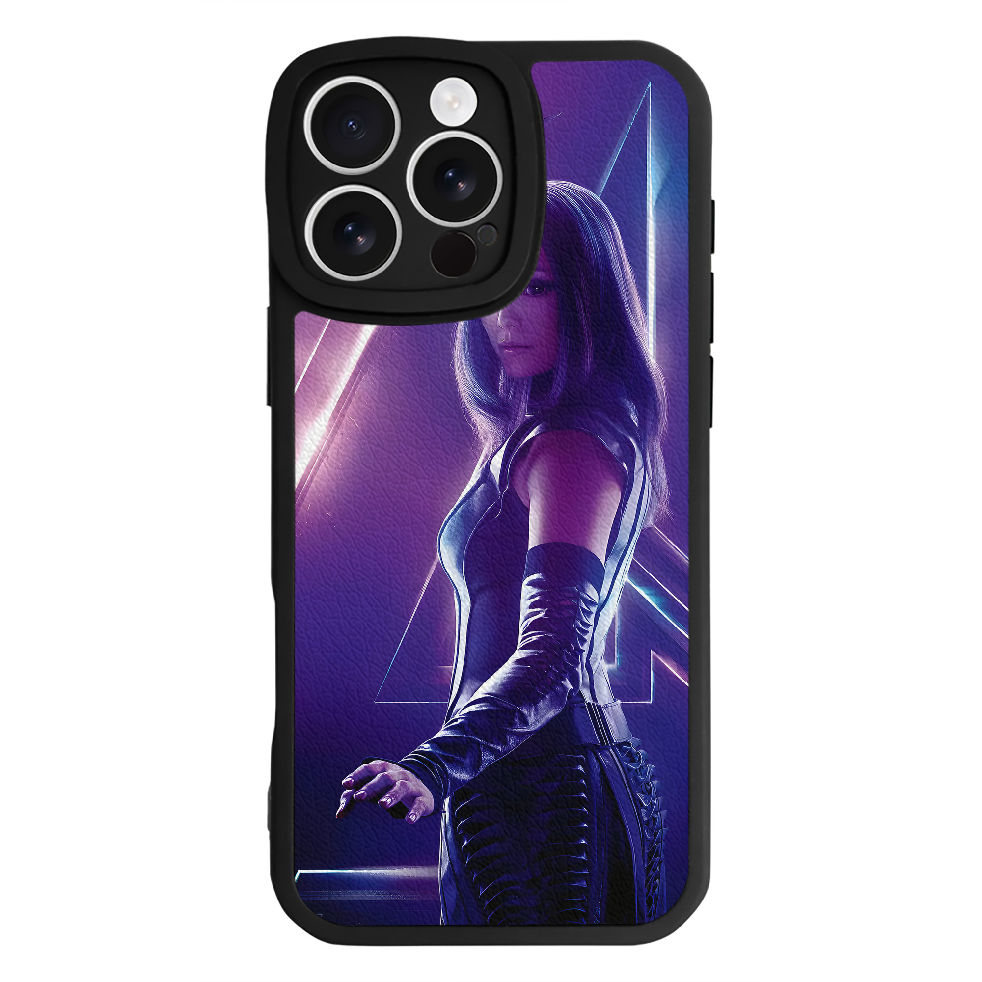 （画像用） アベンジャーズ The Avengers 【iPhone 16シリーズ対応】シリコンスマホケース（レザー調） 材質：シリコン